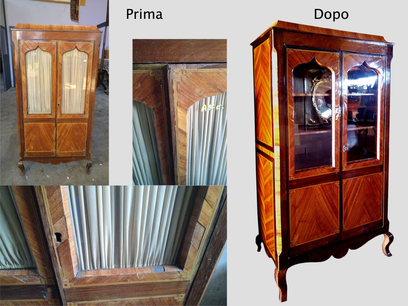 Restauro vetrinetta